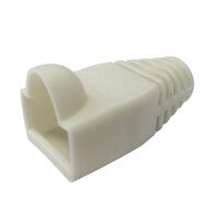 STRAIN RELIEF BOOT, RJ45 BEIGE, [20] PACK