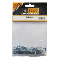 WASHER FLAT Z/P 1/4 [200]