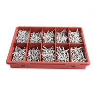 BLIND RIVETS, ALUMINIUM MASTER PACK, 595 PCS, ASSORTED