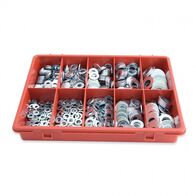 FLAT WASHERS, MASTER PACK 650 PCS, ASSORTED