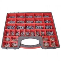 MACHINE SCREWS, MASTER PACK 2825 PCS, ASSORTED
