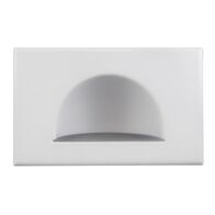 WALL PLATE, BULL NOSE, REVERSE WHITE