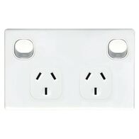 POWER POINT, DOUBLE, 15A A SERIES