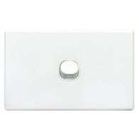 SWITCH PLATE ONLY, NO MECHS 1 GANG W/COVER, S SERIES