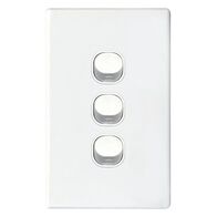 SWITCH, 16A, TWO WAY, 3 GANG VERTICAL