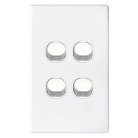 SWITCH, 16A, TWO WAY, 4 GANG VERTICAL