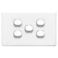 SWITCH, 16A, TWO WAY, 5 GANG