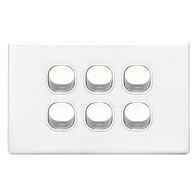 SWITCH, 16A, TWO WAY, 6 GANG