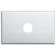 SWITCH COVER PLATE 1 GANG STAINLESS STEEL