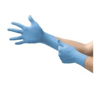 GLOVES, PREM BLUE NITRILE TNT POWDER FREE DISP, LARGE [100]