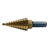 STEP DRILL BIT, 9 STEPS 4-12mm IN 1mm INCREMENTS