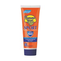 SUNSCREEN,BANANA BOAT SPORTS 200gm TUBE,SPF 50+ V/HIGH PROT