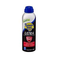 SUNSCREEN, BANANA BOAT ULTRA, 175gm SPRAY, SPF 50+, DRY TOUCH
