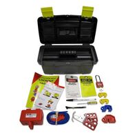 CONTRACTORS LOCKOUT KIT W/BOX STANDARD SIZE
