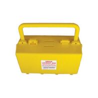 GROUP LOCK BOX, RED W/YELW LID 16 LOCK POSITIONS