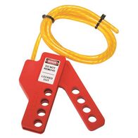 MULTIFUNCTION LOCKOUT CABLE 1m PLASTIC CABLE, HANG PACK
