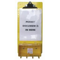 PERMIT CONTROL BOARD INCLUDES 16 HOLE GROUP LOCKBOX