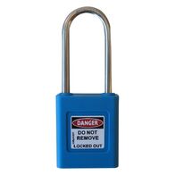 COLOUR CODED PADLOCK BLUE NEW OR EXISTING MASTERKEY