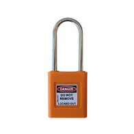 COLOUR CODED PADLOCK, ORANGE NEW OR EXISTING MASTERKEY