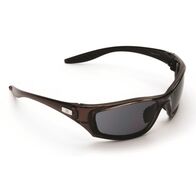 SAFETY GLASSES, MERCURY SMOKE POLARISED, ANTI-FOG, INC POUCH