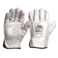 GLOVES, RIGGERS COW GRAIN HIDE NATURAL, GREY, X LARGE