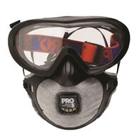 FILTER-SPEC PRO GOGGLE/MASK COMBO, P2 VALVE CARBON FILTER