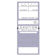 TEST TAGS, S/LAMINATING RECT BLUE (JUN~AUG) [100]