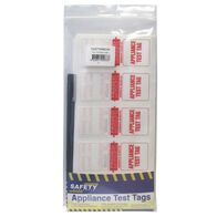 NSW T/TAGS, S/LAMINATING RECT MIX (17 RD/BL/O/GN/WH&Y) [102]
