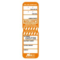 TEST TAGS, H/DUTY RECT ORANGE (JAN~JUNE) [100]