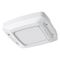 LED MULTI WATTAGE CANOPY LIGHT 36-120W FROSTED GLASS