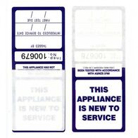 TAG, NEW TO SERVICE SELF LAMINATING [100]