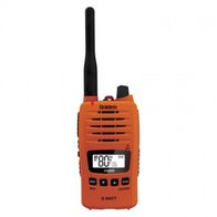 UHF 2-WAY RADIO 5-WATT, 80CH WITH CHARGING POD, ORANGE