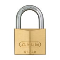 PADLOCK 65sr. 40mm BRASS ABUS CARDED