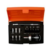 SCREWDRIVER,STUBBY RATCHET 18PCE SET