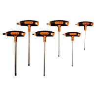 SCREWDRIVER SET, T-HANDLE HEX 6 PIECE