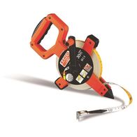 TAPE MEASURE, LONG, OPEN STEEL, 30m