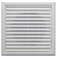 GRILLE, FIXED, WHITE, 100mm