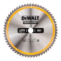 BLADE, CIRCULAR SAW 60T CONSTRUCTION, 305mm x 30mm