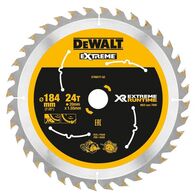 BLADE, CIRC SAW EXTREM RUNTIME 184mm x 20, 24T WOOD