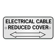 ID, RECTANGLE, SS,'ELECTRICAL' 'CAB REDUCED COV' ARR 150x65mm