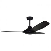 EVO II, 58in DC 3 ABS BLADED BLACK + REMOTE & WALL CONTROL