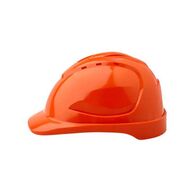 HARD HAT, 6 POINT, VENTED LOW PROFILE, ORANGE