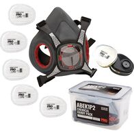 CHEMICAL KIT, P2 RESPIRATOR & 5 PAIR PRE FILTER REPLACE