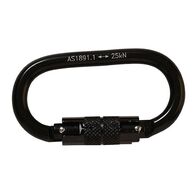 KARABINER, DOUBLE ACTION 19mm STEEL ALLOY
