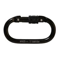 KARABINER, SCREW GATE 18mm STEEL ALLOY