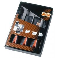 FILE SET 3PCE, 2ND CUT 200mm ROUND, HALF RND, FLAT