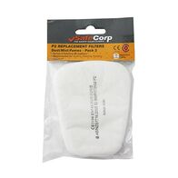 FACE MASK REPLACEMENT FILTER FOR CARTRIDGE, P2, [2]