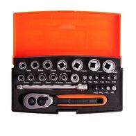 SOCKET SET, MINI 25 PIECE 1/4in DRIVE