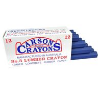 CRAYON BLUE (12) PER PACK