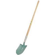 SHOVEL PLUMBER WOOD LONG HANDLE